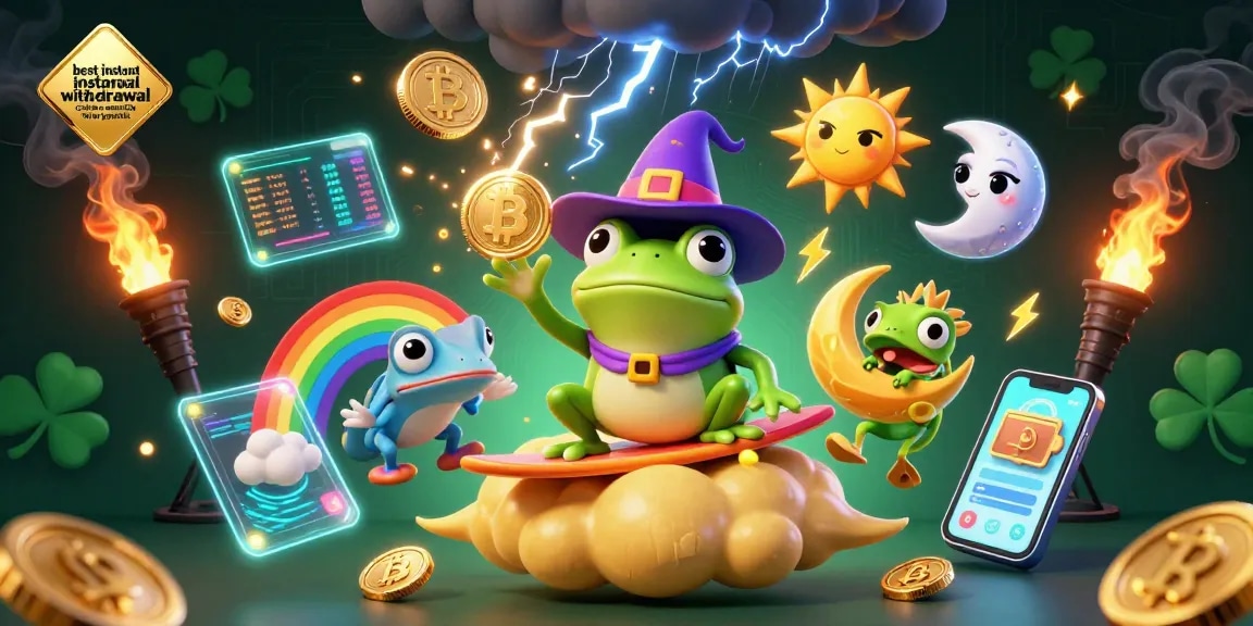 Experience the best instant withdrawal casinos in Australia for payouts with vibrant visuals and captivating characters.
