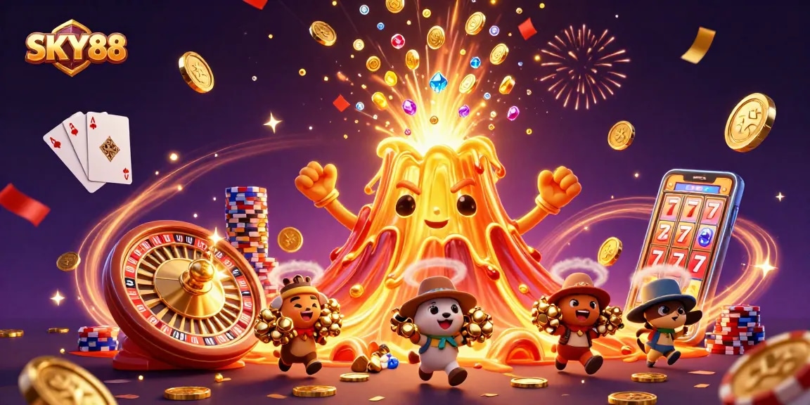 Experience thrilling rewards at SKY88 while enjoying vibrant casino gaming adventures.