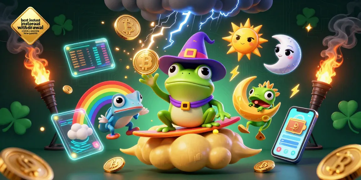 Experience the best instant withdrawal casinos in Australia for payouts with vibrant visuals and captivating characters.